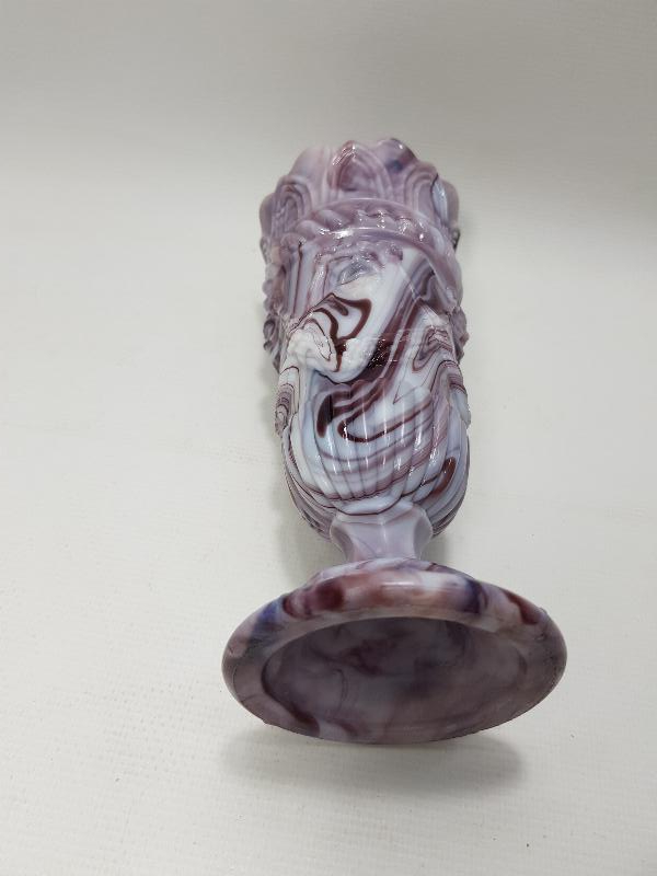 19. YÜZYIL ŞARAP TANRISI DIONYSOS RESİMLİ OPAL VAZO