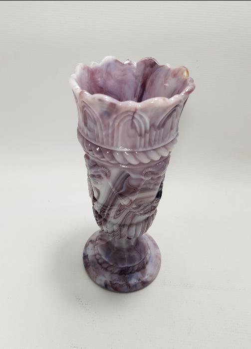 19. YÜZYIL ŞARAP TANRISI DIONYSOS RESİMLİ OPAL VAZO