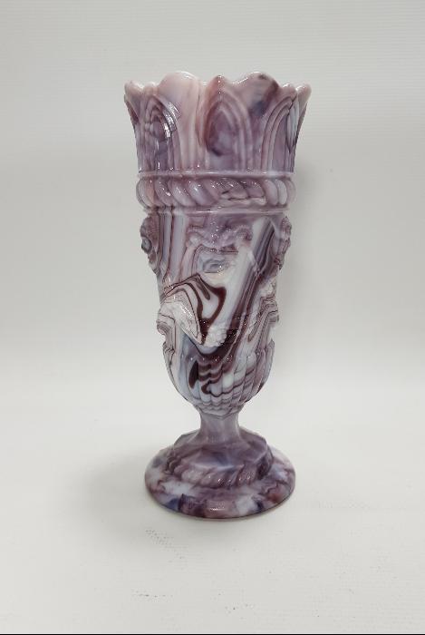 19. YÜZYIL ŞARAP TANRISI DIONYSOS RESİMLİ OPAL VAZO