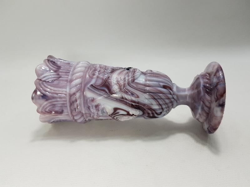 19. YÜZYIL ŞARAP TANRISI DIONYSOS RESİMLİ OPAL VAZO