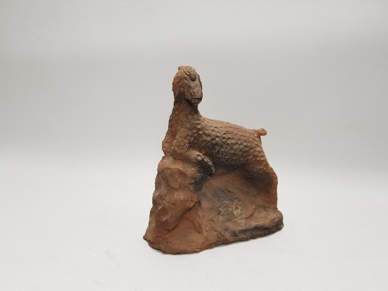 ANTİKA PİŞMİŞ TOPRAK DAĞ KEÇİSİ