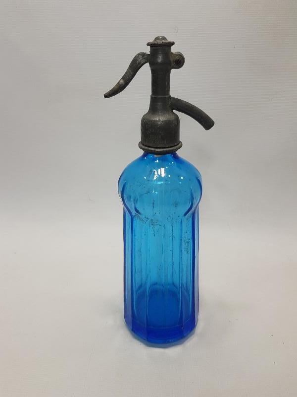 ANTİKA RUSÇA YAZILI SODA SİFONU