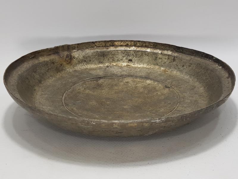 ERMENİCE VE OSMANLICA YAZILI BAKIR TABAK