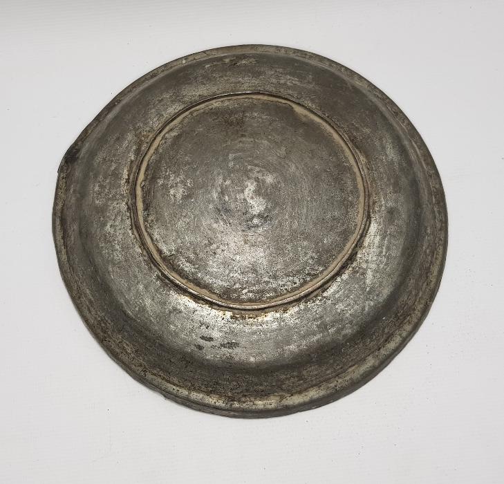 ERMENİCE VE OSMANLICA YAZILI BAKIR TABAK