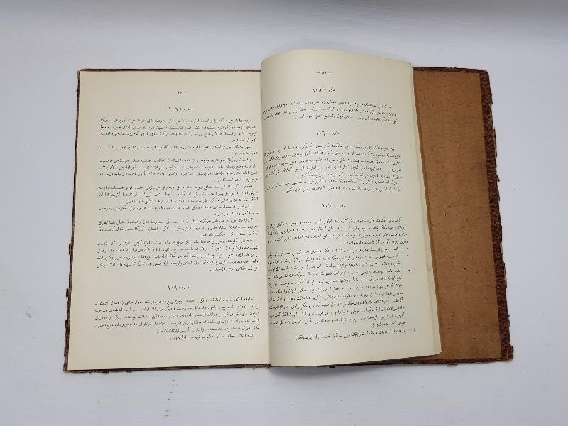 LOZAN BARIŞ ANLAŞMASININ TÜM MADDELERİNİN YAZILI OLDUĞU OSMANLICA NADİR KİTAP: LOZAN SULH MUAHEDENAMESİ