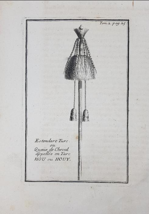 OSMANLI DÖNEMİ GRAVÜR: TEKKE İŞİ TUĞ