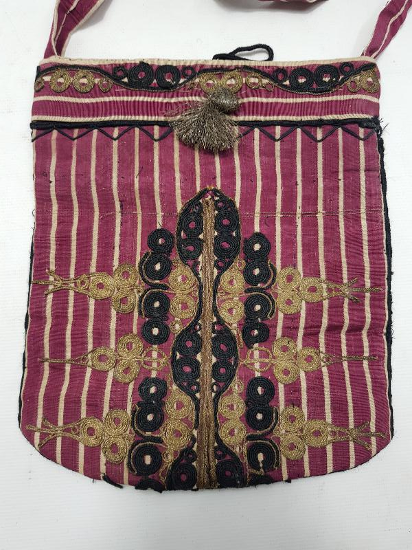 OSMANLI DÖNEMİ SIRMA İŞLEMELİ KURAN ÇANTASI