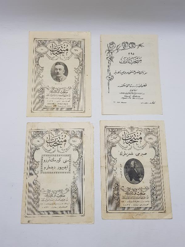 OSMANLICA MÜNTEHEBAT NOTA KİTAPÇIĞI LOTU