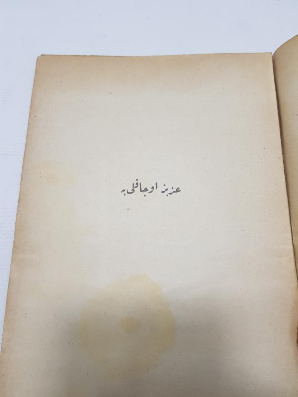 OSMANLICA ROMAN: HAMDULLAH SUPHİ - DAĞ YOLU