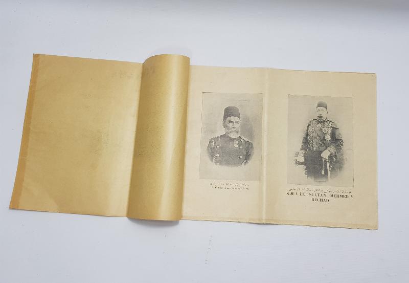 SULTAN MEHMET REŞAD GÖRSELLİ OSMANLI BALKAN SAVAŞLARI PANORAMASI