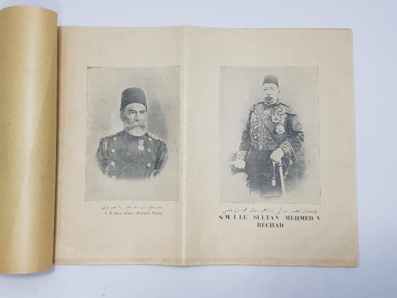 SULTAN MEHMET REŞAD GÖRSELLİ OSMANLI BALKAN SAVAŞLARI PANORAMASI