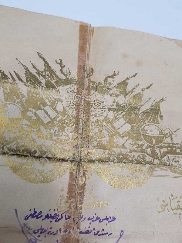 TRABLUSGARB HAKİMİ MUSTAFA RÜŞDÜ EFENDİ'YE VERİLMİŞ OSMANLI ASAKİRİ ŞAHANE DİPLOMASI