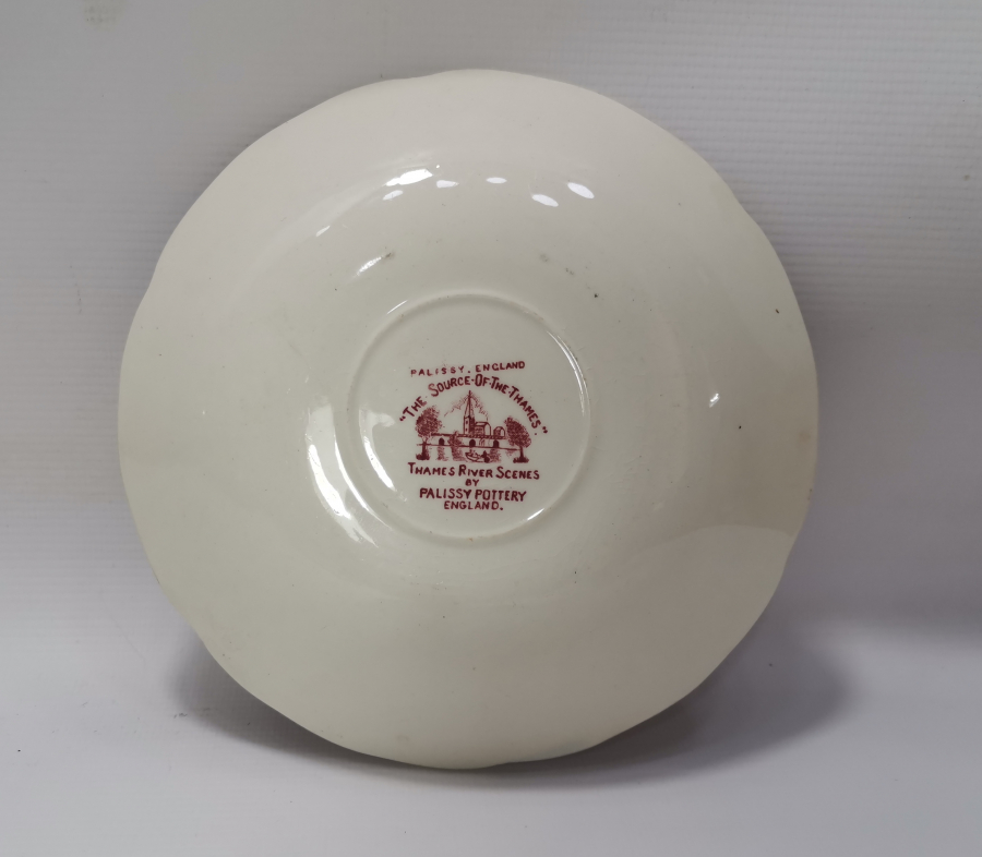 1900 BAŞLARI İNGİLİZ PORSELEN TABAK