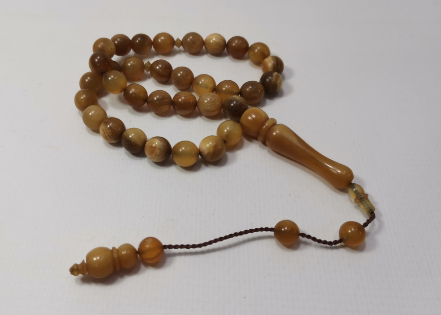 DAĞ KEÇİSİ BOYNUZUNDAN MAMUL TESBİH