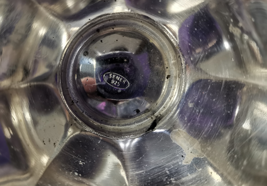 GÜMÜŞ KAHVE FİNCANI VE ALTLIĞI