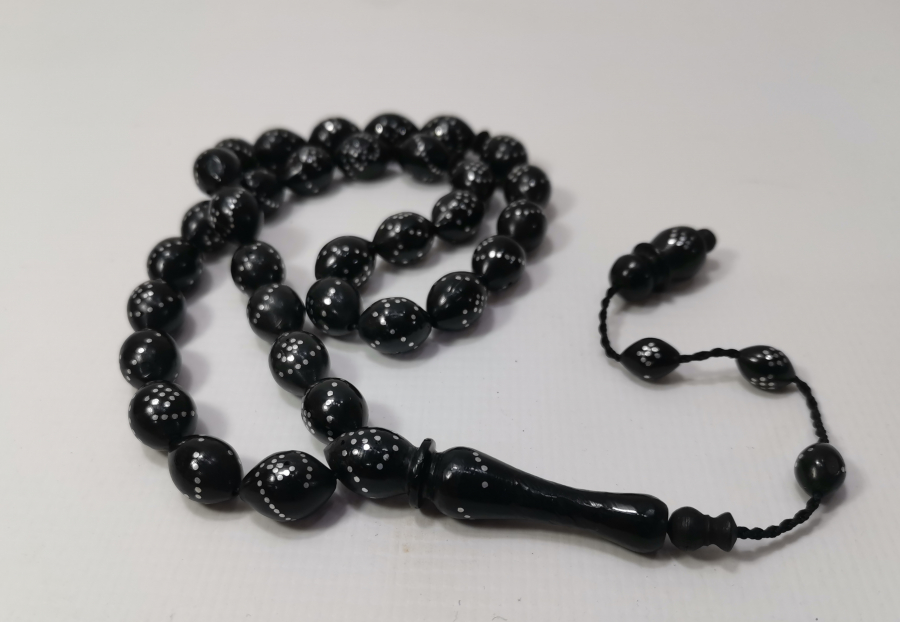 İŞLEMELİ KUKADAN MAMUL TESBİH