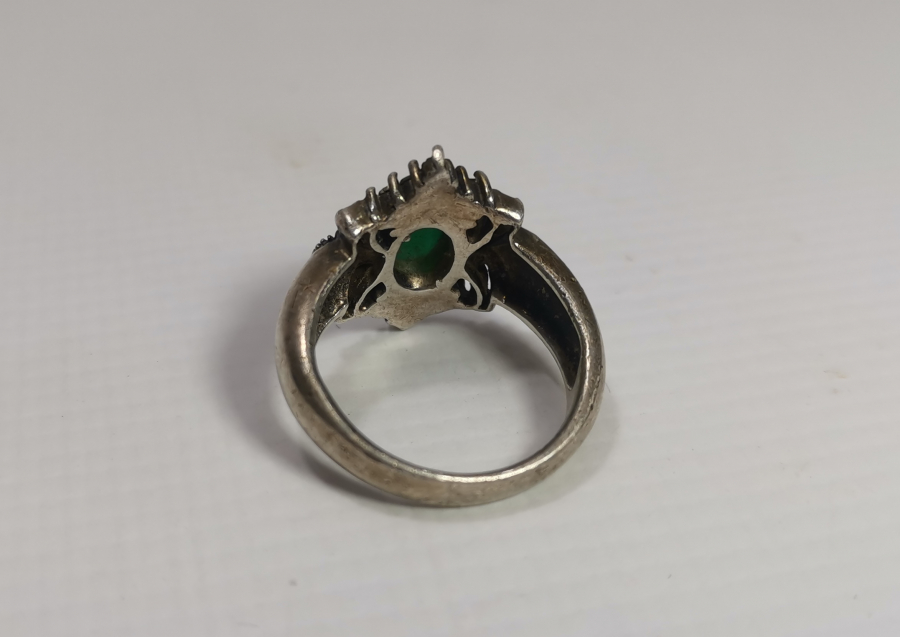 MARGAZİT TAŞLI GÜMÜŞ YÜZÜK