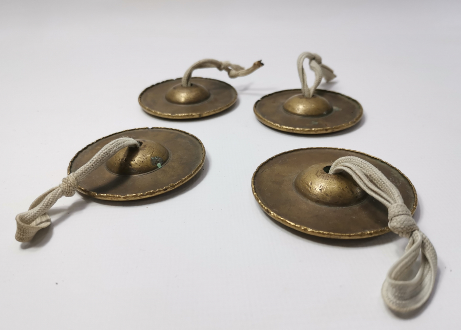 OSMANLI DÖNEMİ ÇOK NADİR TAM TAKIM ÇENGİ -DANSÖZ ZİLLERİ