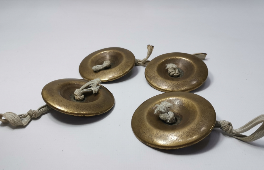 OSMANLI DÖNEMİ ÇOK NADİR TAM TAKIM ÇENGİ -DANSÖZ ZİLLERİ