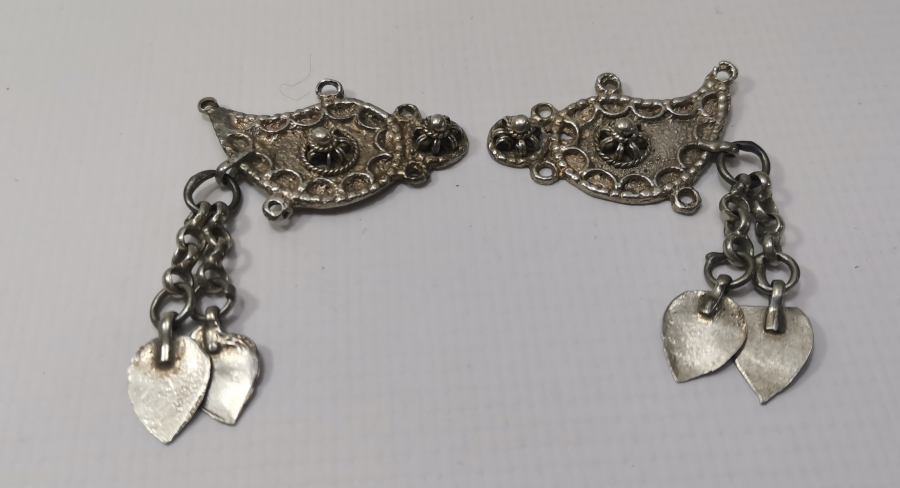 OSMANLI DÖNEMİ GÜMÜŞ CEPKEN DÜĞMESİ