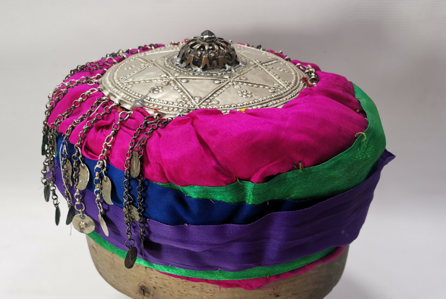 OSMANLI DÖNEMİ NADİR FORMDA GELİN BAŞI