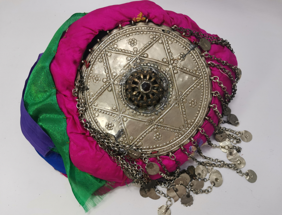 OSMANLI DÖNEMİ NADİR FORMDA GELİN BAŞI