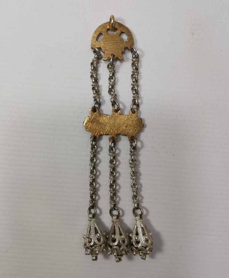 OSMANLI DÖNEMİ NADİR FORMDA GÜMÜŞ CEP SAATİ KÖSTEĞİ