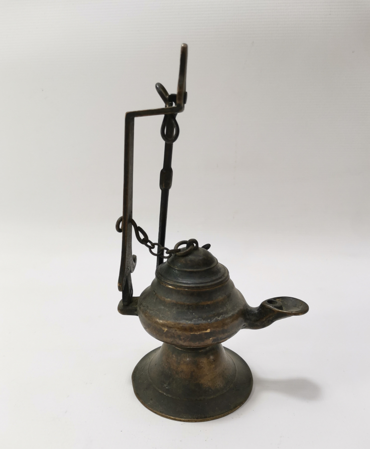 OSMANLI DÖNEMİ NADİR FORMDA TEKKE İŞİ KANDİL