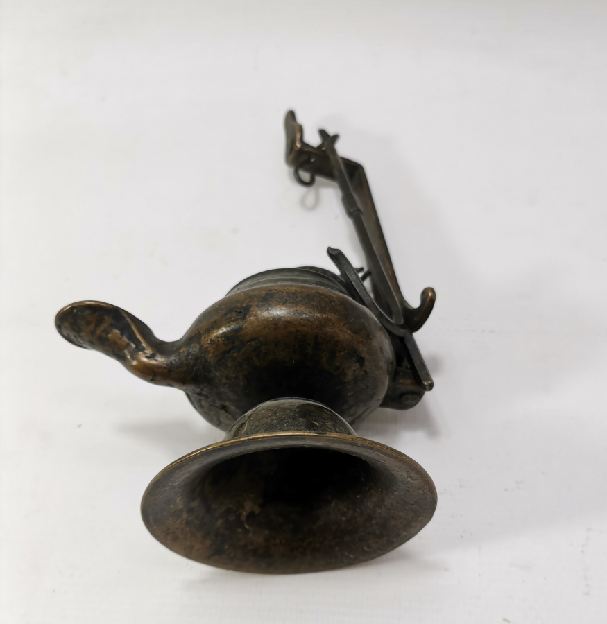 OSMANLI DÖNEMİ NADİR FORMDA TEKKE İŞİ KANDİL