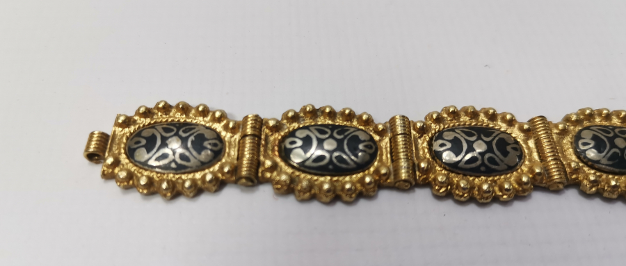 OSMANLI DÖNEMİ SAVAT İŞÇİLİKLİ GÜMÜŞ BİLEKLİK