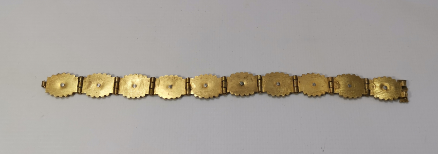 OSMANLI DÖNEMİ SAVAT İŞÇİLİKLİ GÜMÜŞ BİLEKLİK