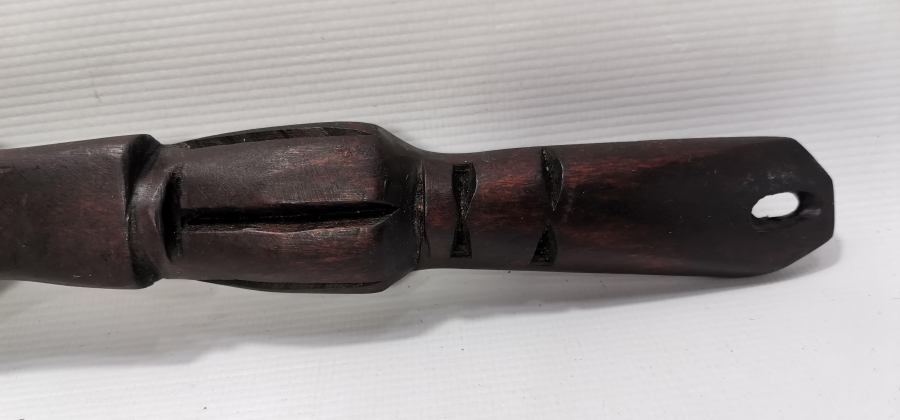 ANTİKA AHŞAP SERVİS KAŞIĞI