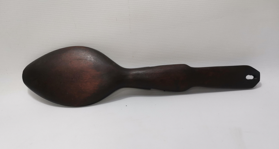 ANTİKA AHŞAP SERVİS KAŞIĞI