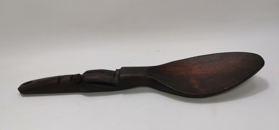 ANTİKA AHŞAP SERVİS KAŞIĞI