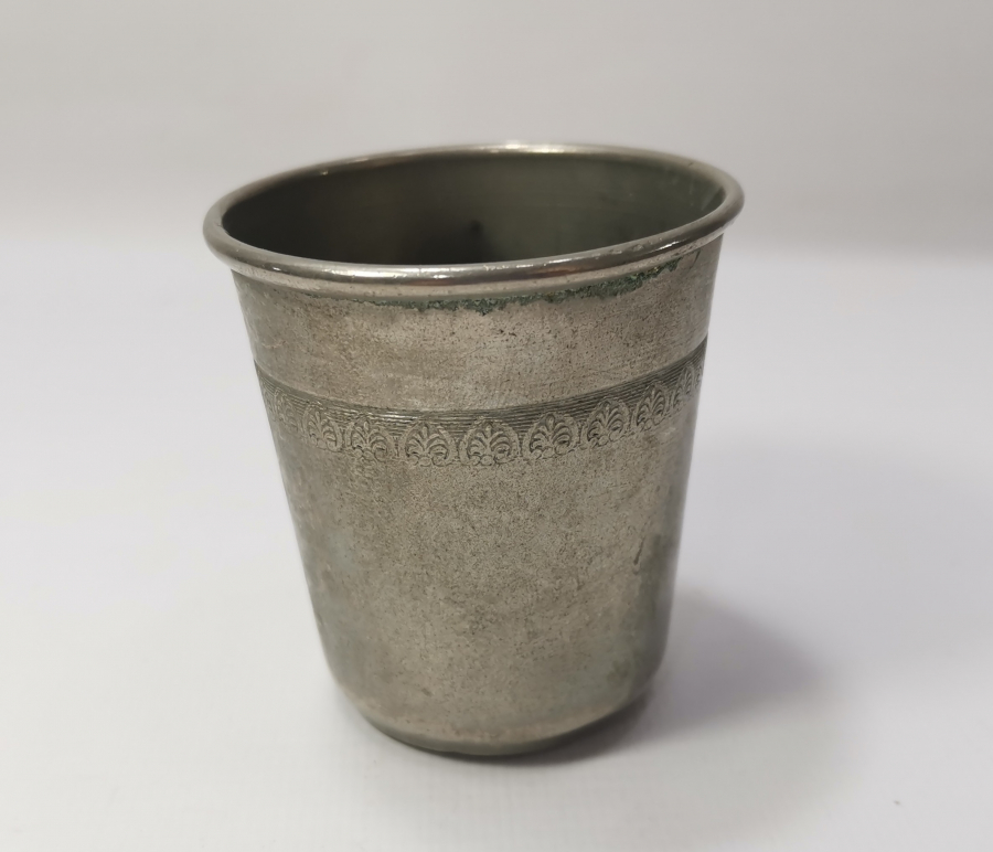 GÜMÜŞ KAPLAMA ANTİKA SU BARDAĞI