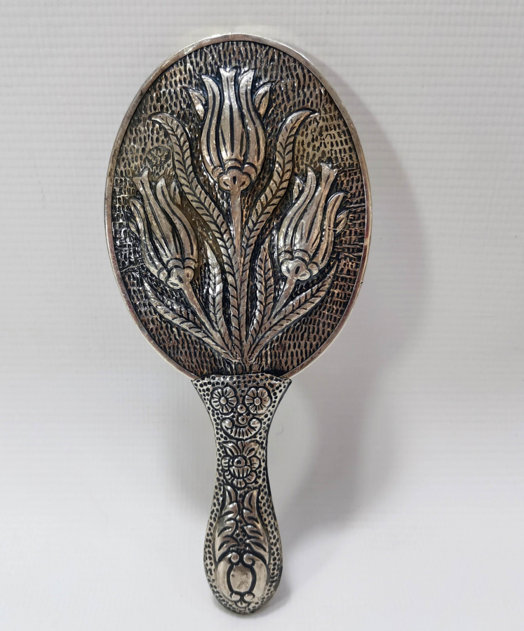 GÜMÜŞTEN MAMUL GELİN EL AYNASI