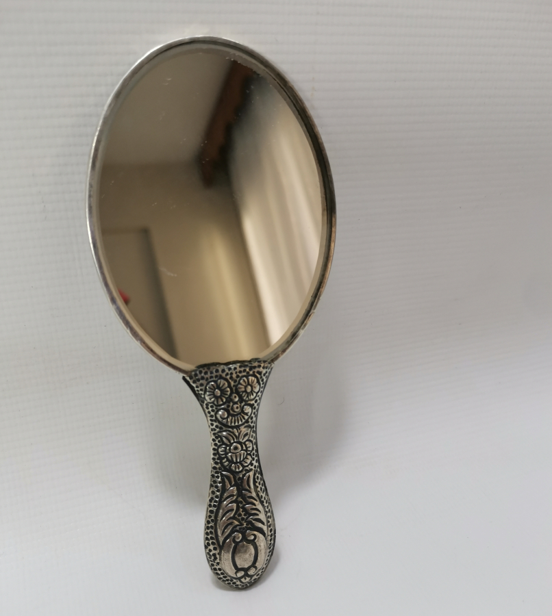 GÜMÜŞTEN MAMUL GELİN EL AYNASI