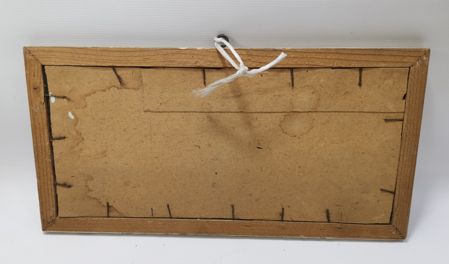 OSMANLI DÖNEMİ KETEBELİ CAM ALTI HAT LEVHA