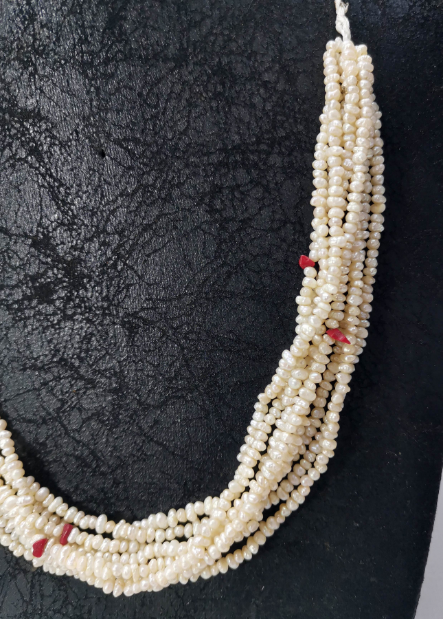 OSMANLI DÖNEMİ MERCANLI KUM İNCİ GERDANLIK