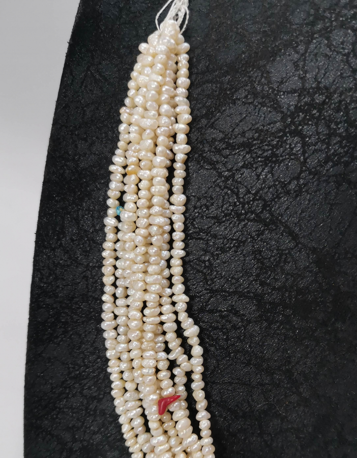 OSMANLI DÖNEMİ MERCANLI KUM İNCİ GERDANLIK