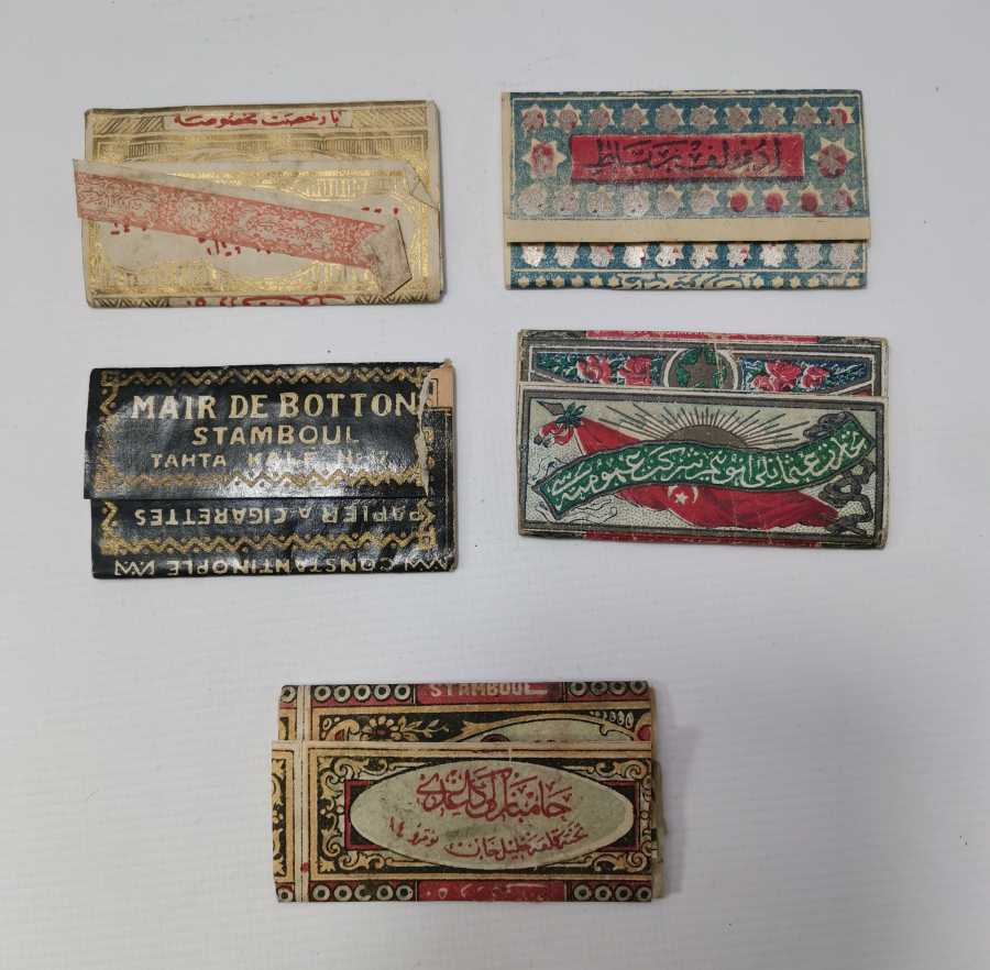 OSMANLI DÖNEMİ SİGARA KAĞIDI LOTU