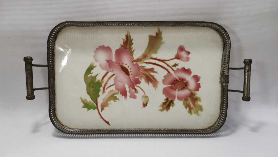 OSMANLI DÖNEMİ TAŞ KAHVE TEPSİSİ