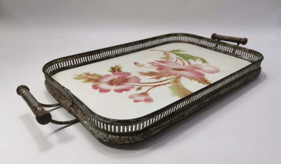 OSMANLI DÖNEMİ TAŞ KAHVE TEPSİSİ