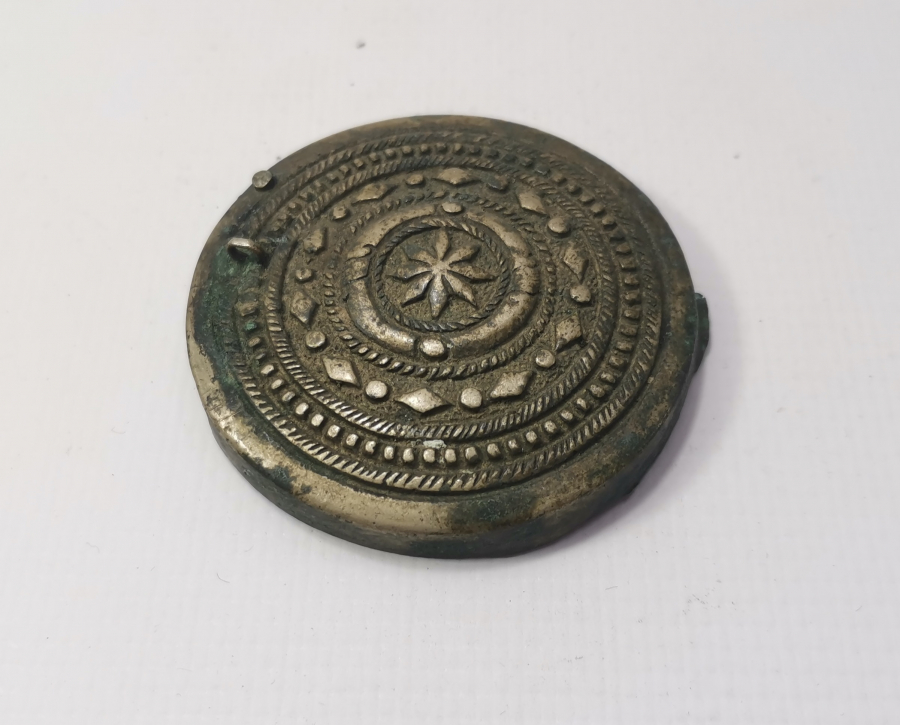 ÜZERİ AY YILDIZLI OSMANLI DÖNEMİ EFE PAZUBENDİ PARÇASI