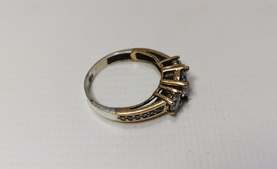 3 TAŞ GÜMÜŞ YÜZÜK