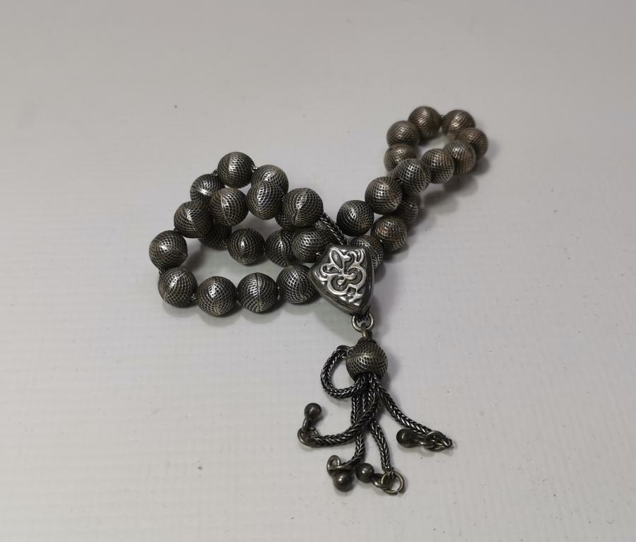 ANTİKA GÜMÜŞ TESBİH