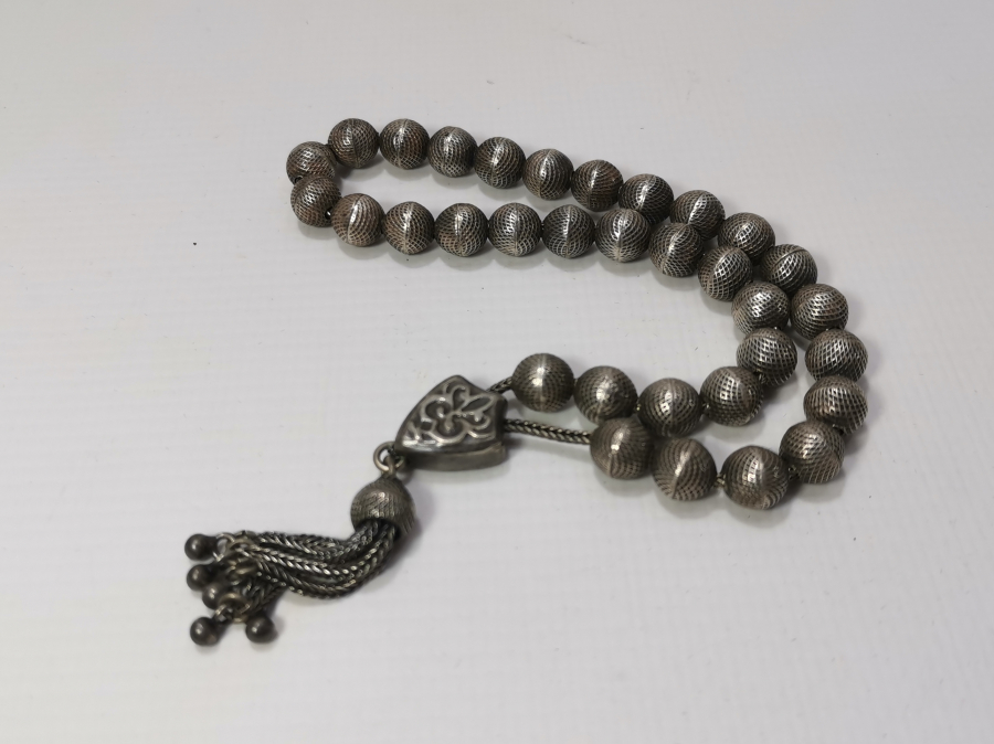 ANTİKA GÜMÜŞ TESBİH