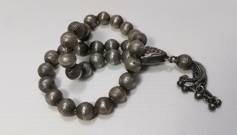 ANTİKA GÜMÜŞ TESBİH