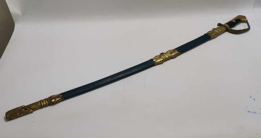 CUMHURİYET BAŞLARI BOYNUZ SAPLI NADİR HAVACI SUBAY KILICI