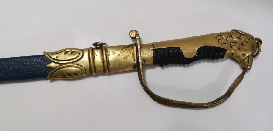 CUMHURİYET BAŞLARI BOYNUZ SAPLI NADİR HAVACI SUBAY KILICI